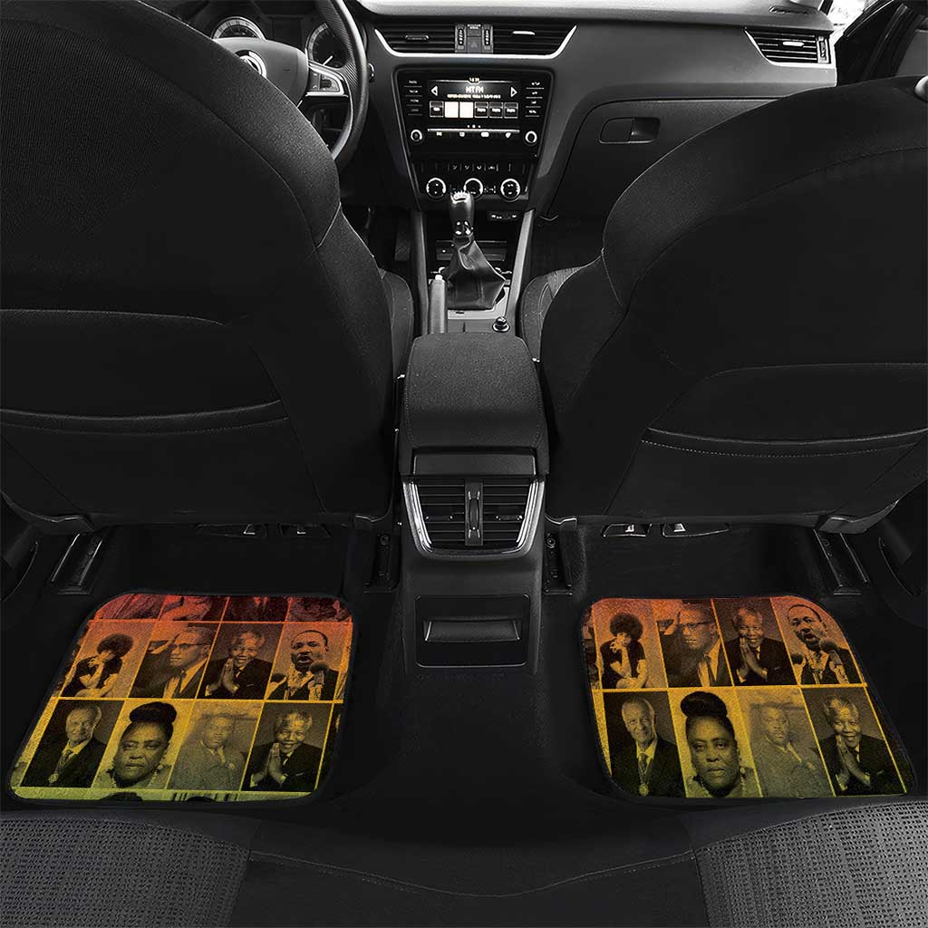 Disobey Freedom Fighters Car Mats African American Heroes - African Pride