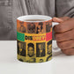 Disobey Black History Tribute Ceramic Mug Honoring the Civil Rights Legacy