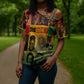 Disobey Black History Tribute Cross Shoulder Shirt Honoring the Civil Rights Legacy