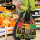 Disobey Freedom Fighters Grocery Bag African American Heroes - African Pride