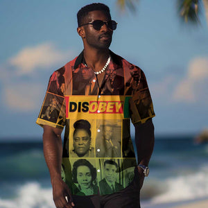 Disobey Freedom Fighters Hawaiian Shirt African American Heroes - African Pride