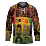 Disobey Black History Tribute Hockey Jersey Honoring the Civil Rights Legacy