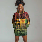 Disobey Freedom Fighters Hoodie Dress African American Heroes - African Pride