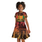 Disobey Freedom Fighters Kid Short Sleeve Dress African American Heroes - African Pride