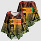 Disobey Black History Tribute Kimono Sleeve Blouse Honoring the Civil Rights Legacy