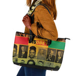 Disobey Freedom Fighters Leather Tote Bag African American Heroes - African Pride