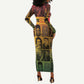 Disobey Freedom Fighters Long Sleeve Bodycon Dress African American Heroes - African Pride