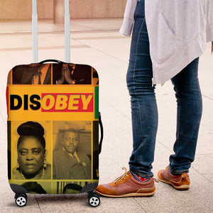 Disobey Freedom Fighters Luggage Cover African American Heroes - African Pride