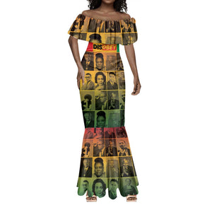 Disobey Freedom Fighters Mermaid Dress African American Heroes - African Pride