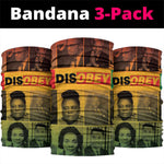 Disobey Freedom Fighters Neck Gaiter African American Heroes - African Pride