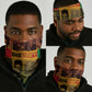 Disobey Freedom Fighters Neck Gaiter African American Heroes - African Pride