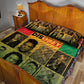 Disobey Freedom Fighters Quilt Bed Set African American Heroes - African Pride