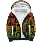 Disobey Freedom Fighters Sherpa Hoodie African American Heroes - African Pride