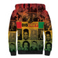 Disobey Freedom Fighters Sherpa Hoodie African American Heroes - African Pride