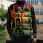 Disobey Black History Tribute Sleeveless Puffer Jacket Honoring the Civil Rights Legacy