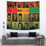 Disobey Freedom Fighters Tapestry African American Heroes - African Pride