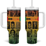 Disobey Freedom Fighters Tumbler With Handle African American Heroes - African Pride