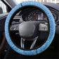 Afro Somalia Christmas Steering Wheel Cover Black Santa Riding Leopard - African Pattern