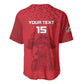 Custom Afro Seychelles Football Baseball Jersey Pirate Parrot