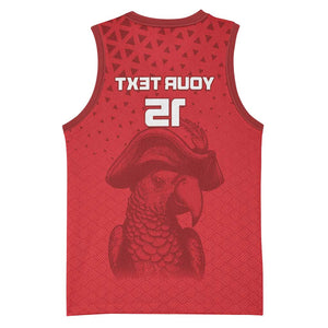 Custom Afro Seychelles Football Basketball Jersey Pirate Parrot - African Pride