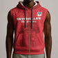 Custom Afro Seychelles Football Sleeveless Zip Hoodie Pirate Parrot - African Pride