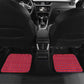 Afro Kenya Maasai Shuka Personalized Car Mats Maasai Shield Mix Dashiki
