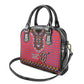 Afro Kenya Maasai Shuka Personalized Shoulder Handbag Maasai Shield Mix Dashiki