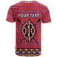 Afro Kenya Maasai Shuka Personalized T shirt Maasai Shield Mix Dashiki