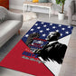 Black Americans Happy MLK Day Area Rug Everybody Can Be Great Because Everybody Can Serve
