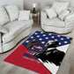 Black Americans Happy MLK Day Area Rug Everybody Can Be Great Because Everybody Can Serve