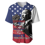 Black Americans Happy MLK Day Baseball Jersey Everybody Can Be Great Because Everybody Can Serve