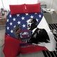 Black Americans Happy MLK Day Bedding Set Everybody Can Be Great Because Everybody Can Serve