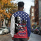 Black Americans Happy MLK Day Long Sleeve Shirt Everybody Can Be Great Because Everybody Can Serve