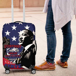 Black Americans Happy MLK Day Luggage Cover Everybody Can Be Great Because Everybody Can Serve