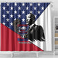 Black Americans Happy MLK Day Shower Curtain Everybody Can Be Great Because Everybody Can Serve