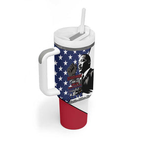 Black Americans Happy MLK Day Tumbler With Handle Everybody Can Be Great Because Everybody Can Serve