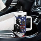 Black Americans Happy MLK Day Tumbler With Handle Everybody Can Be Great Because Everybody Can Serve