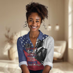 Black Americans Happy MLK Day Women Casual Shirt Everybody Can Be Great Because Everybody Can Serve LT15