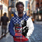 Black Americans Happy MLK Day Zip Hoodie Everybody Can Be Great Because Everybody Can Serve