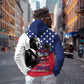 Black Americans Happy MLK Day Zip Hoodie Everybody Can Be Great Because Everybody Can Serve
