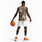 South Africa Zulu People Basketball Jersey Zulu Warrior - African Pattern - African Pride