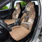 South Africa Zulu People Car Seat Cover Zulu Warrior - African Pattern