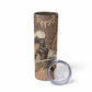 South Africa Zulu People Skinny Tumbler Zulu Warrior - African Pattern