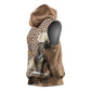 South Africa Zulu People Sleeveless Hoodie Zulu Warrior - African Pattern - African Pride