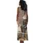 South Africa Zulu People Tank Maxi Dress Zulu Warrior - African Pattern
