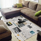 Civil Rights Leaders Area Rug African-American History Month