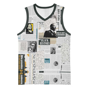 Civil Rights Leaders Basketball Jersey African-American History Month - African Pride