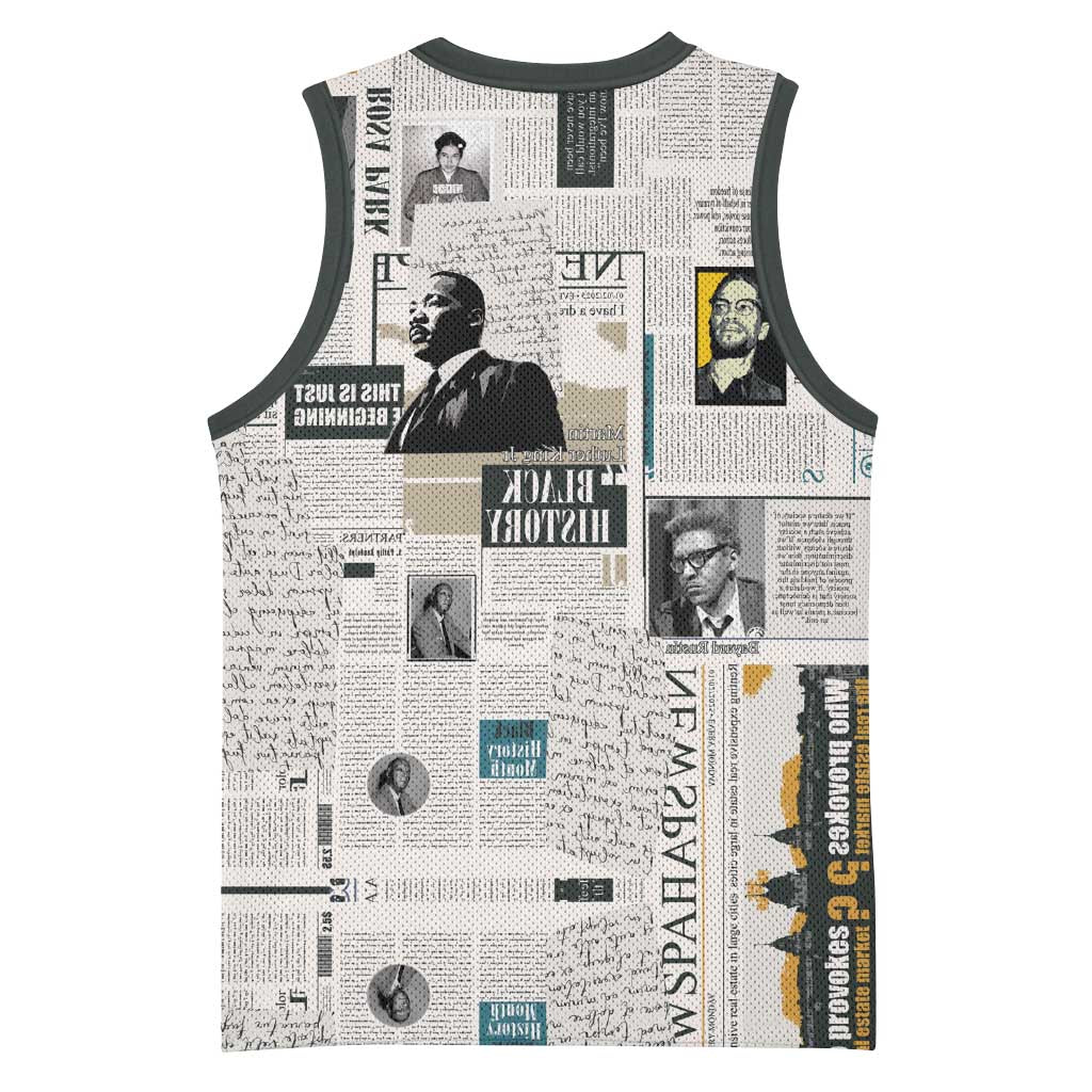 Civil Rights Leaders Basketball Jersey African-American History Month - African Pride
