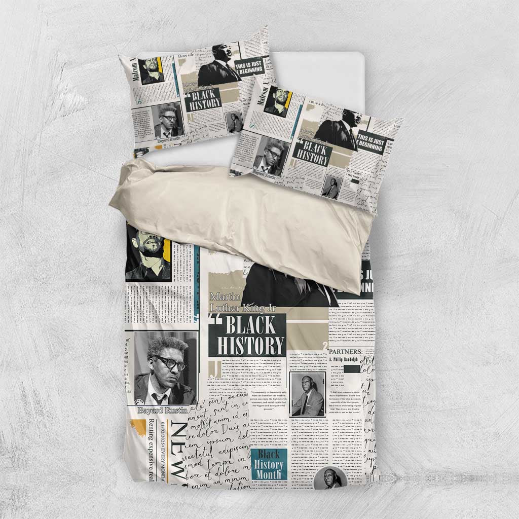 Civil Rights Leaders Bedding Set African-American History Month
