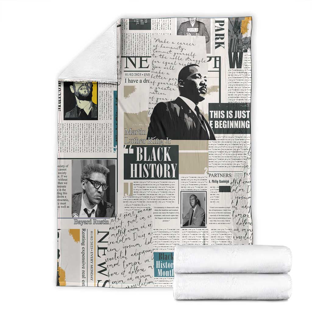 Civil Rights Leaders Blanket African-American History Month